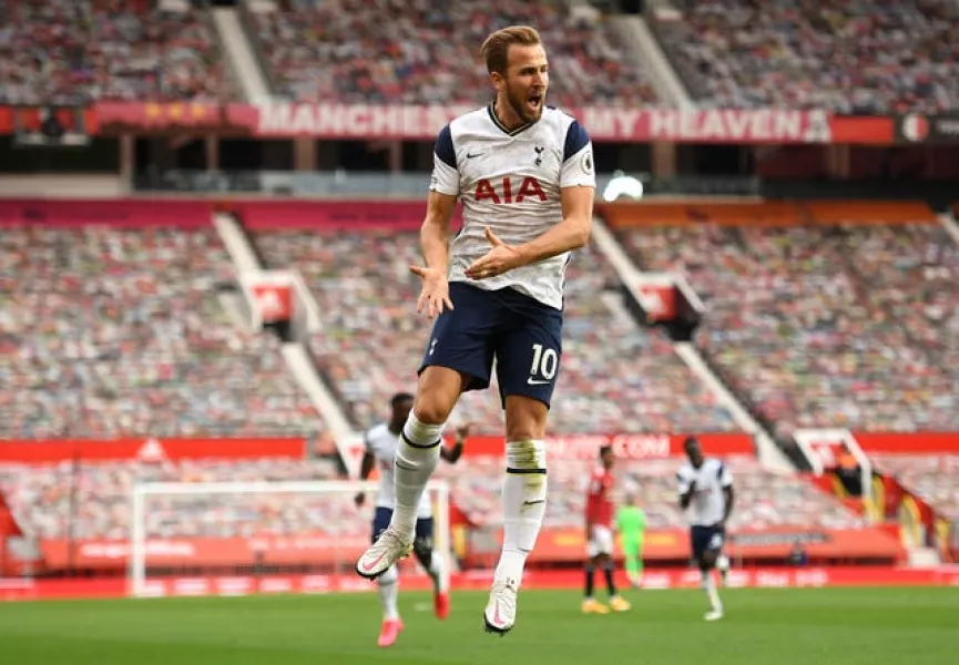 Harry Kane scored twice as Spurs enjoyed a rare successful outing at Old Trafford