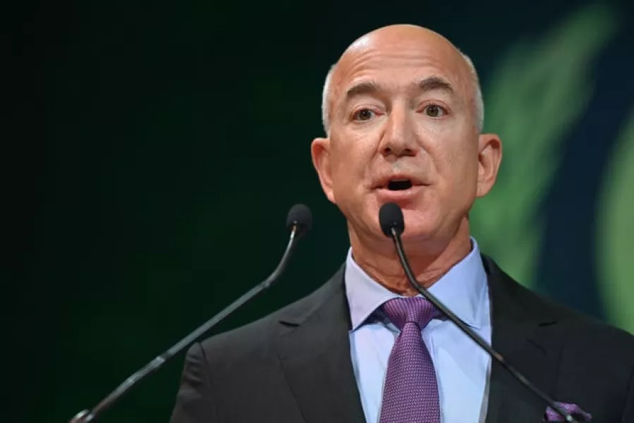 Amazon founder Jeff Bezos (Paul Ellis/PA)
