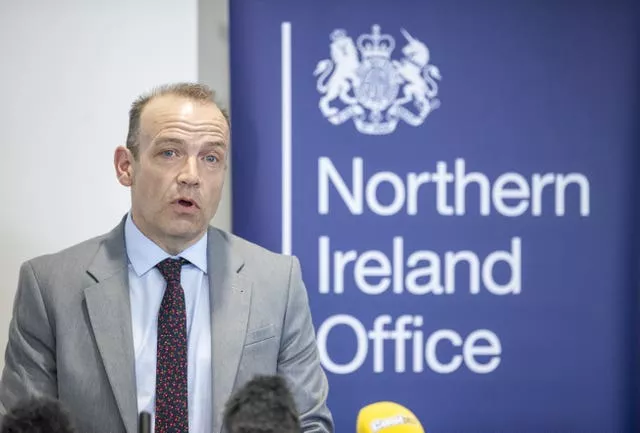 Secretary of State for Northern Ireland Chris Heaton-Harris