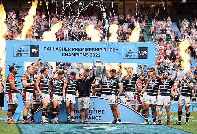 Premiership champions Leicester needed a £13million cash injection in February