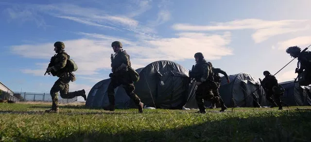 European Battlegroup National Certification Exercise – Gormanstown Camp