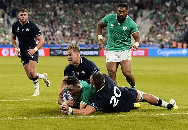 Ireland have dominated recent meetings with Scotland, including victory at last year's Rugby World Cup in France