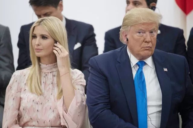 Donald Trump and his daughter Ivanka 