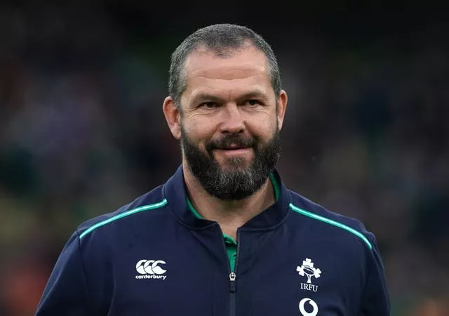 Head coach Andy Farrell has guided Ireland to the top of the world rankings