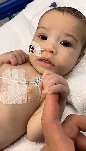 Azaylia Diamond in hospital