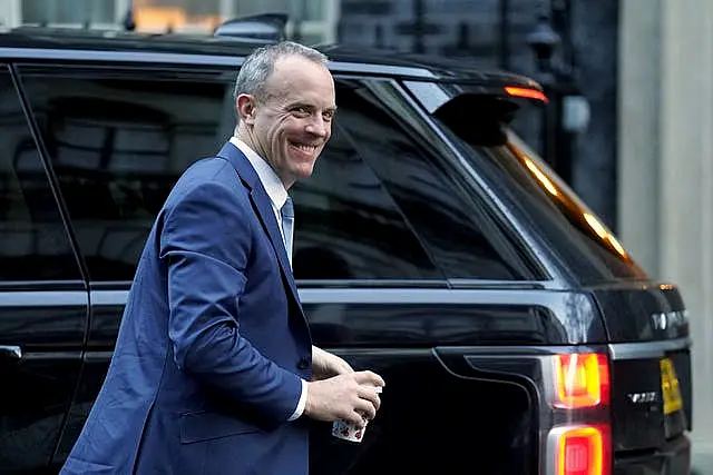 Deputy Prime Minister Dominic Raab