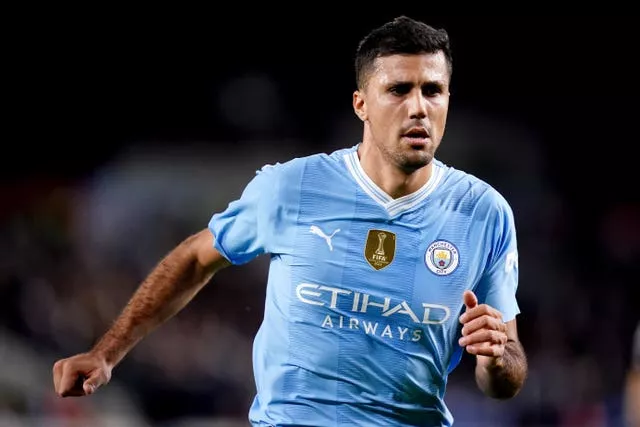 Manchester City’s Rodri 