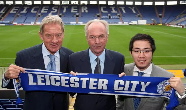 Leicester unveil Eriksson as manager in 2010