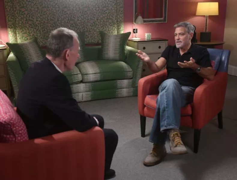 George Clooney on The Andrew Marr Show
