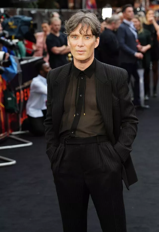 Cillian Murphy arrives for the UK premiere of Oppenheimer at the Odeon Luxe, Leicester Square, London
