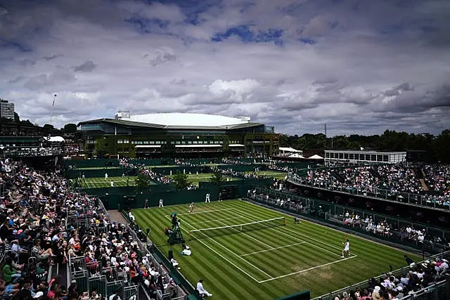 Court 12 was packed for the contest