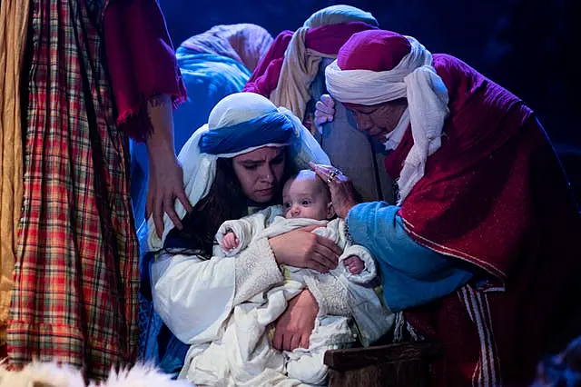 Wintershall estate’s nativity play rehersal