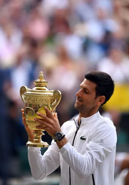 Novak Djokovic will be bidding for a sixth title at Wimbledon