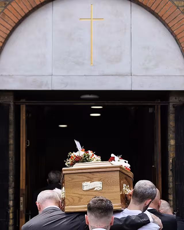 Hugh Callaghan funeral