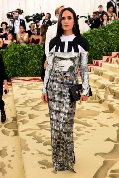 Jennifer Connelly at the Met Gala 2017 in Louis Vuitton