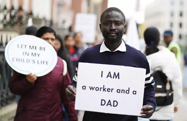 Families Belong Together protest