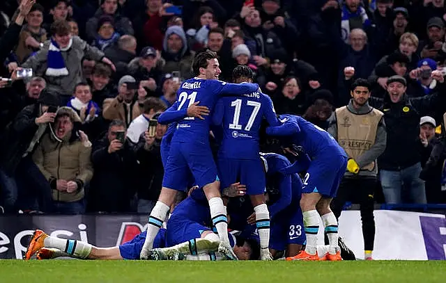 Chelsea celebrate