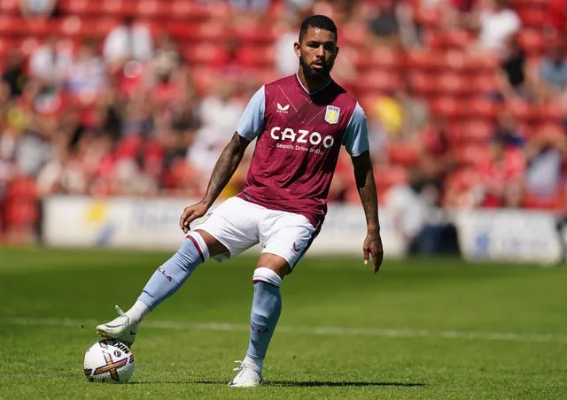 Aston Villa’s Douglas Luiz has been linked with a move to Liverpool