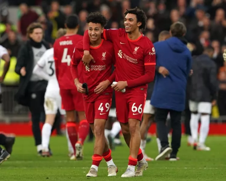 Liverpool are on a six-game winning run