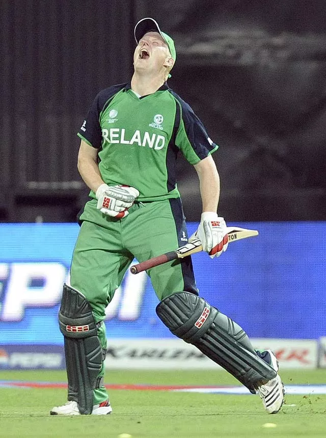 Kevin O’Brien underpinned Ireland's famous win over England 11 year ago (Rebecca Naden/PA)