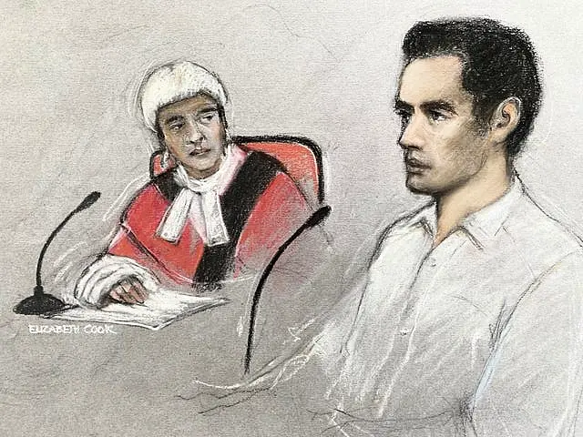 Daniel Khalife went on trial at Woolwich Crown Court (Elizabeth Cook/PA)