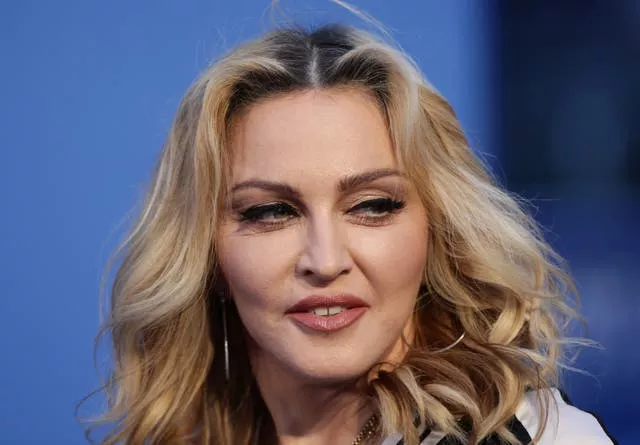 Madonna head and shoulders