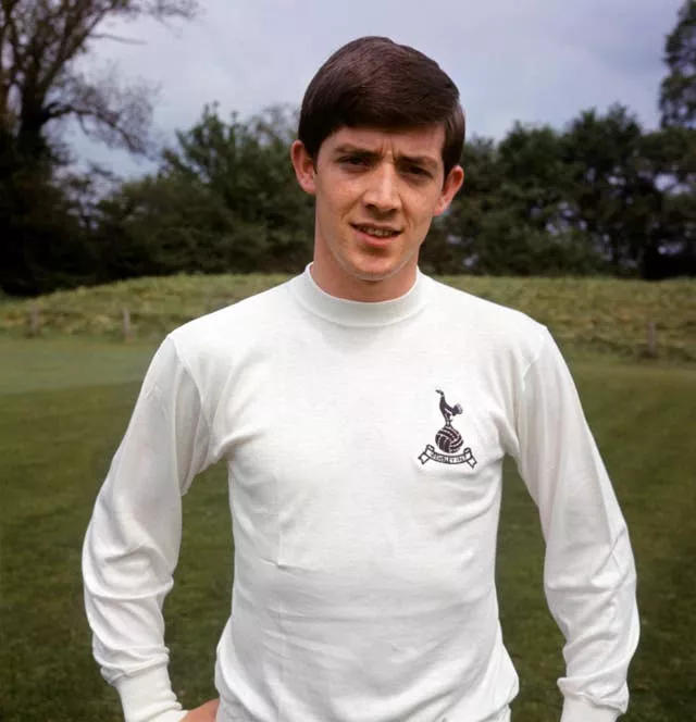 Joe Kinnear as a Tottenham player