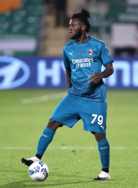 AC Milan’s Franck Kessie with the ball at his feet