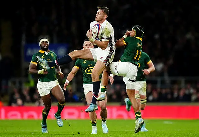 Freddie Steward was restored at full-back for England's game against South Africa