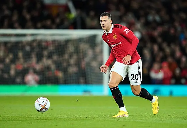 Diogo Dalot is suspended for the trip to Craven Cottage