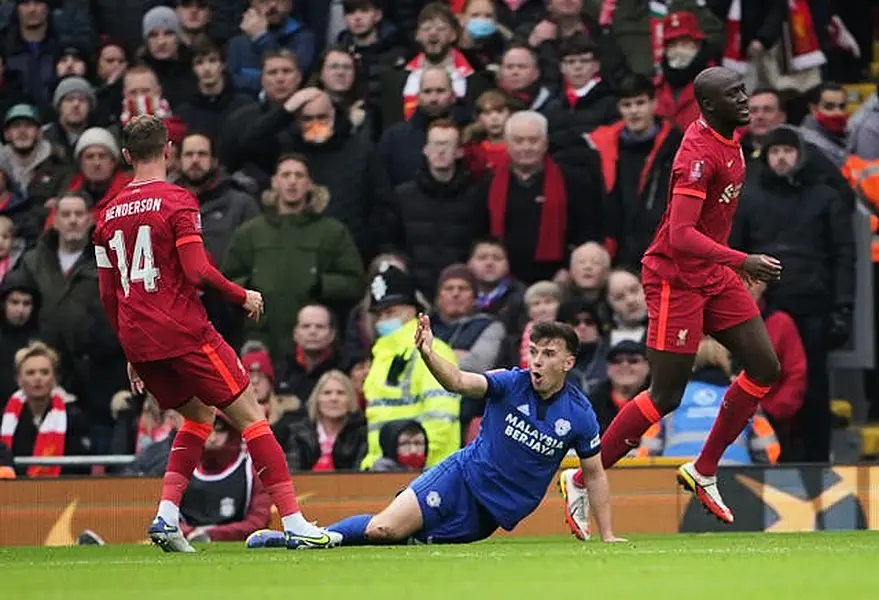 Liverpool ease past Cardiff as Harvey Elliott makes scoring return in FA  Cup win - Eurosport