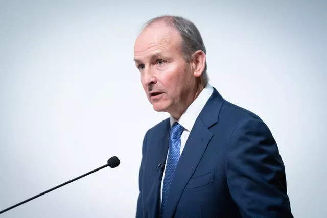 Tanaiste Micheal Martin questioned the wisdom of an RTE site sale (Stefan Rousseau/PA)