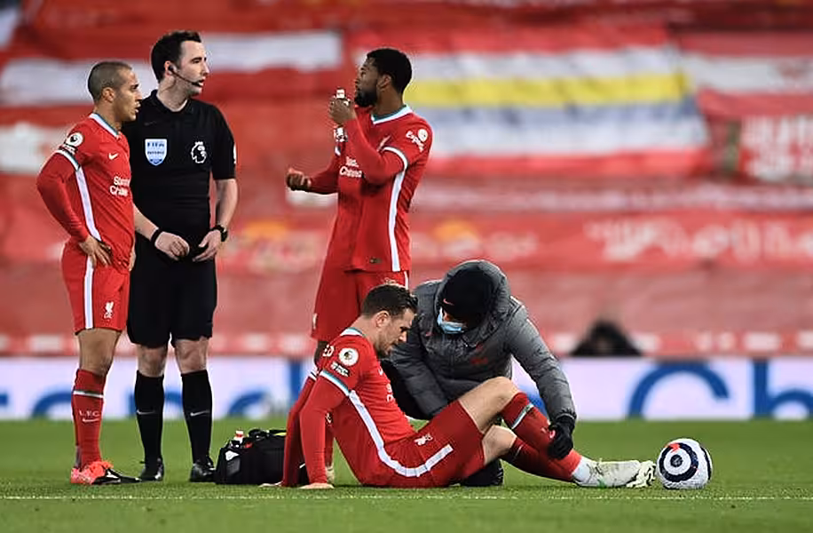 Jordan Henderson has not played since undergoing groin surgery in February