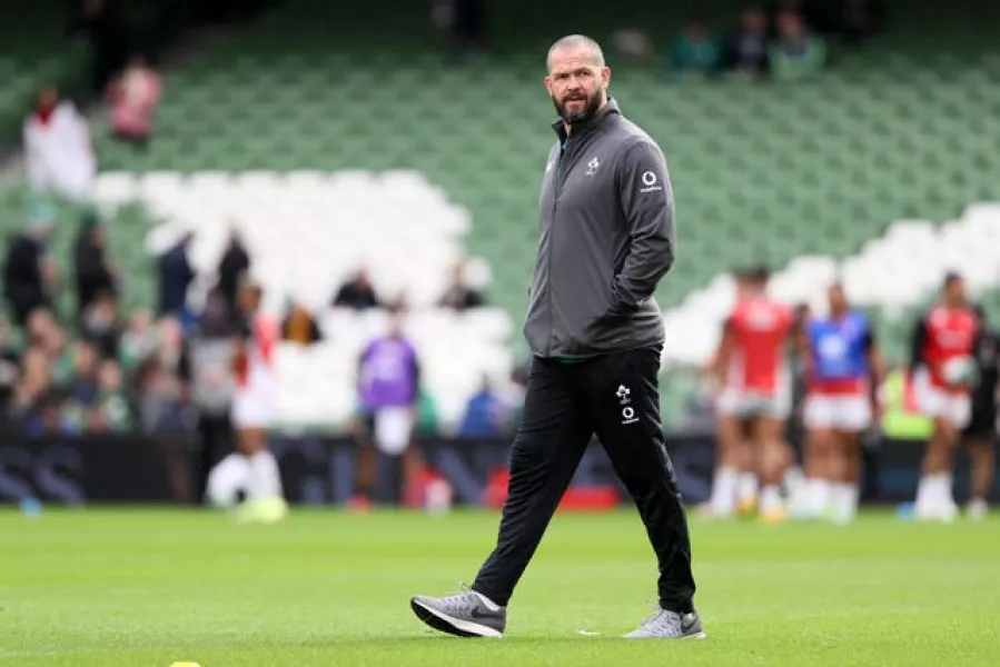 Andy Farrell's Ireland have won seven successive matches