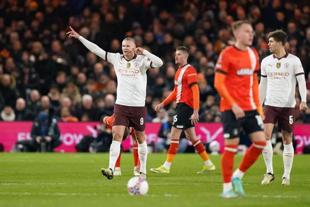Luton 2-6 Manchester City: Erling Haaland scores five goals to send FA Cup  holders into quarter-finals, Football News
