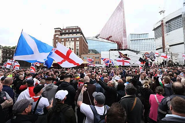 London protests