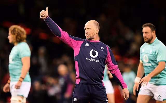 Ireland assistant coach Mike Catt, pictured, is optimistic over Garry Ringrose's calf injury