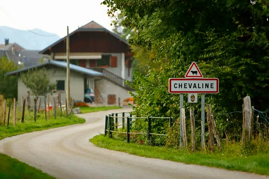 Alps shooting scene