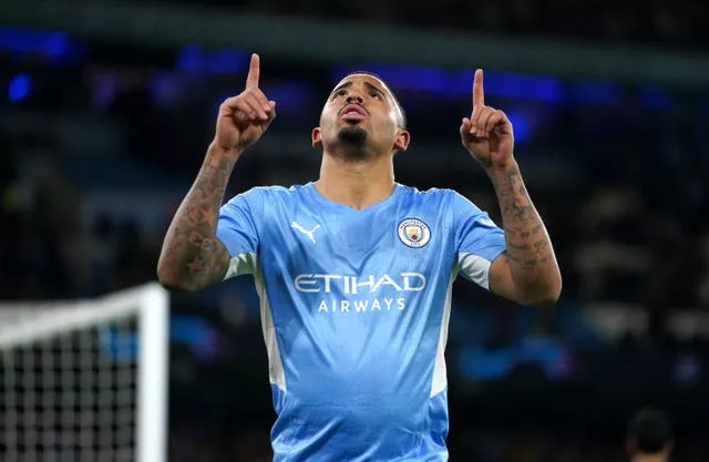 Gabriel Jesus is also hoping for a strong finish to the campaign