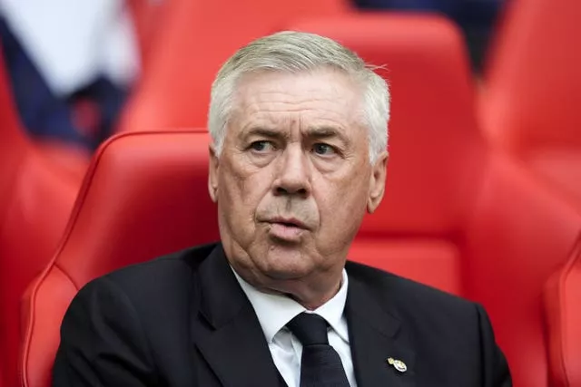 Real Madrid manager Carlo Ancelotti ahead of the Champions League final against Borussia Dortmund