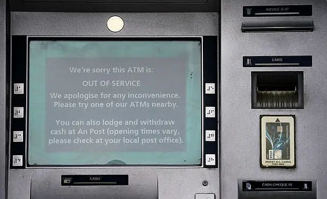 Bank of Ireland technical issue