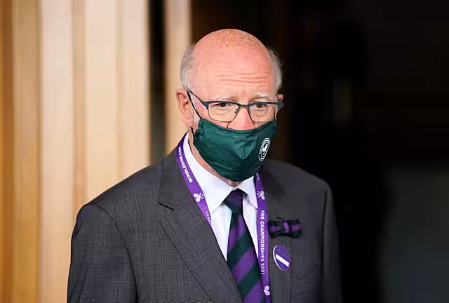 AELTC chairman Ian Hewitt
