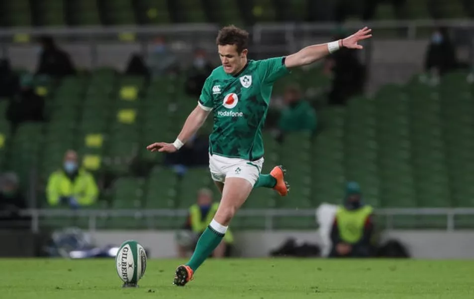 Fly-half Billy Burns will replace injured Ireland captain Johnny Sexton against France