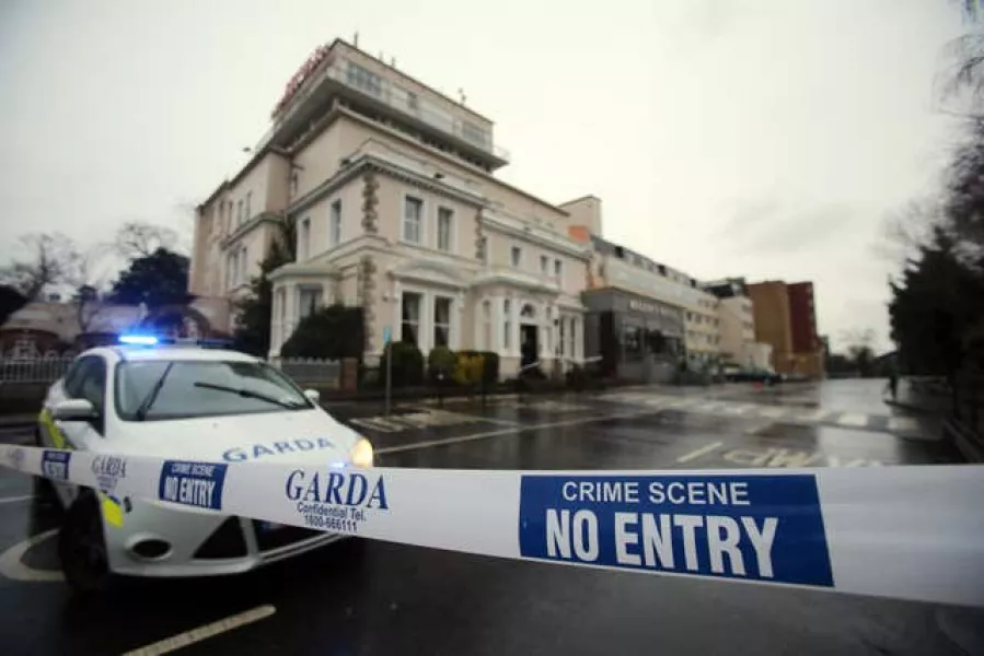 Shooting at Dublin hotel