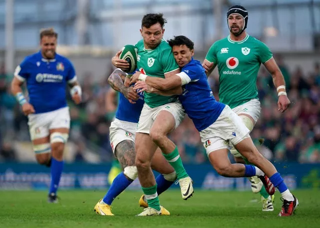 Injured full-back Hugo Keenan has been virtually ever-present for Ireland during the past three years