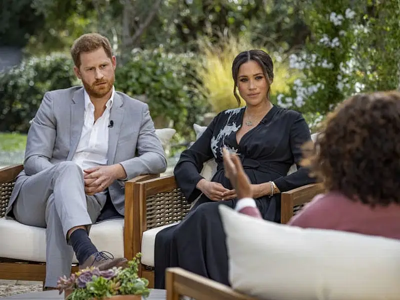 Oprah Winfrey interviews Duke and Duchess of Sussex