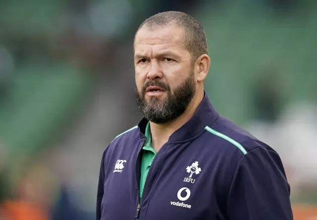 Ireland head coach Andy Farrell has made sweeping changes