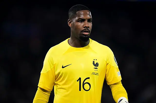 Mike Maignan produced a fine save to deny Chiedozie Ogbene