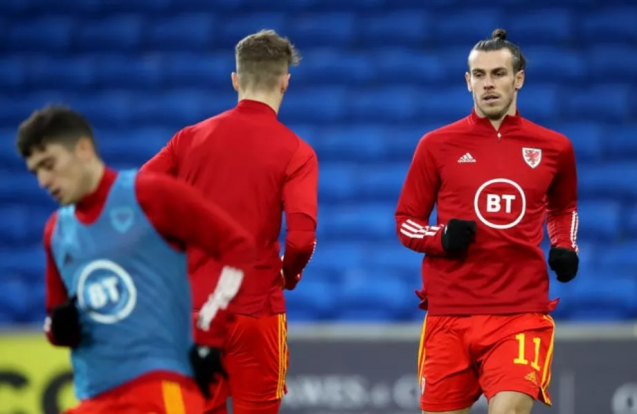 Gareth Bale was back in the Wales starting line-up 
