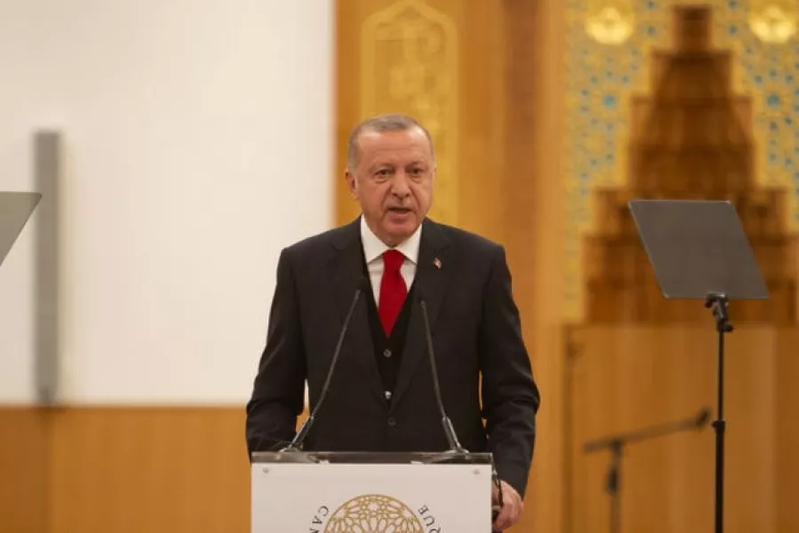 President of Turkey, Recep Tayyip Erdogan (Monir Ali/AP)